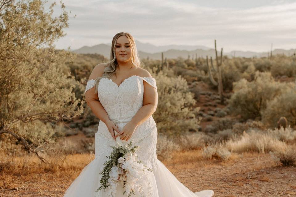 Plus Size Mermaid WeddingDress