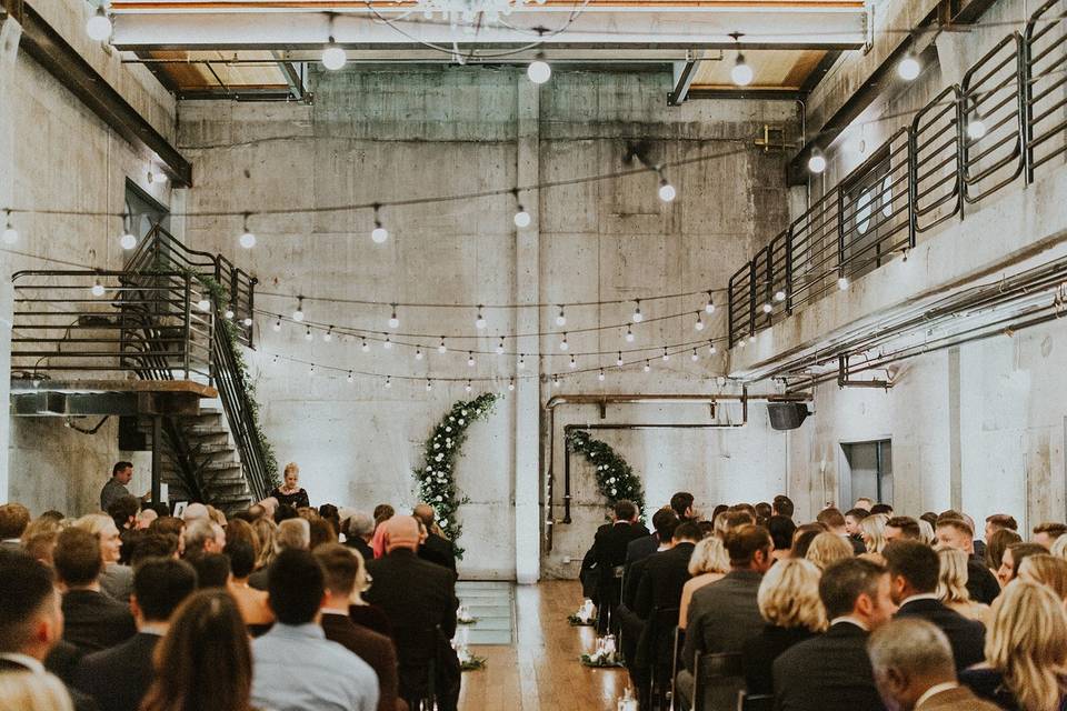 Industrial chic venue