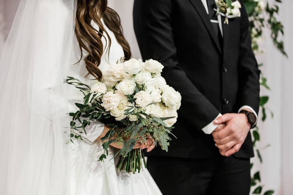 White bouquet