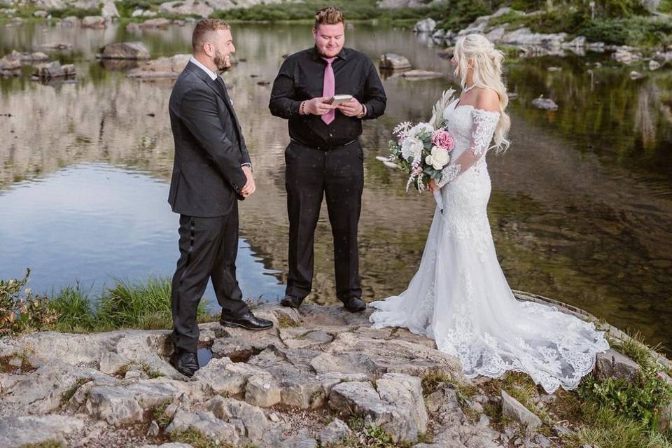 This wedding was breathtaking