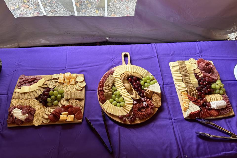 Charcuterie Set Up