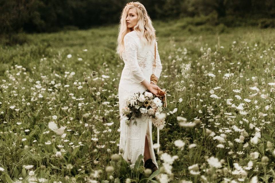Wildflower Mountain Bride
