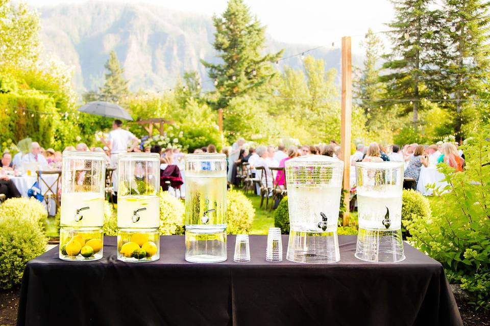 Beverages with a view