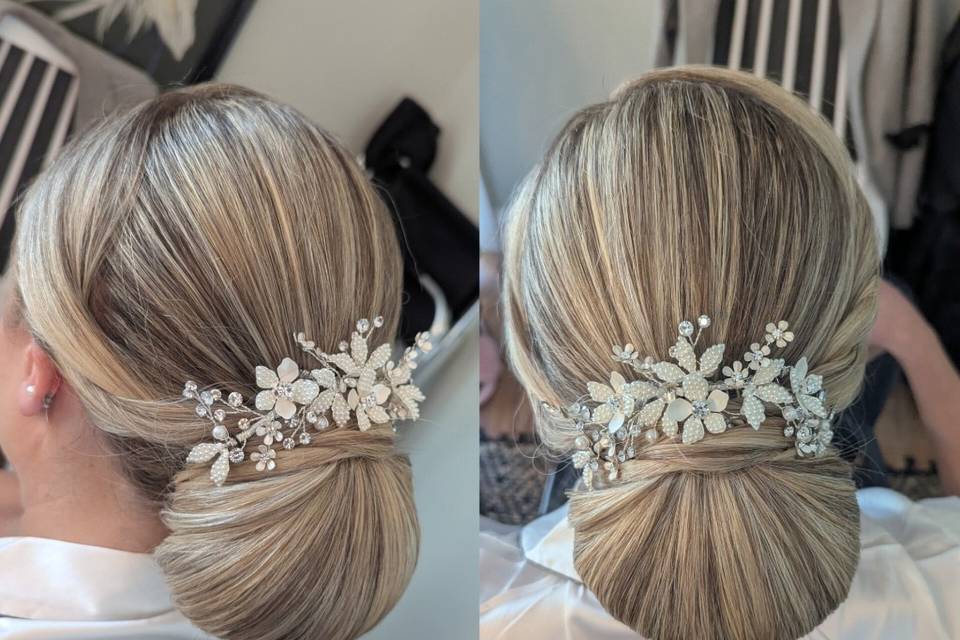 Simple classy bun