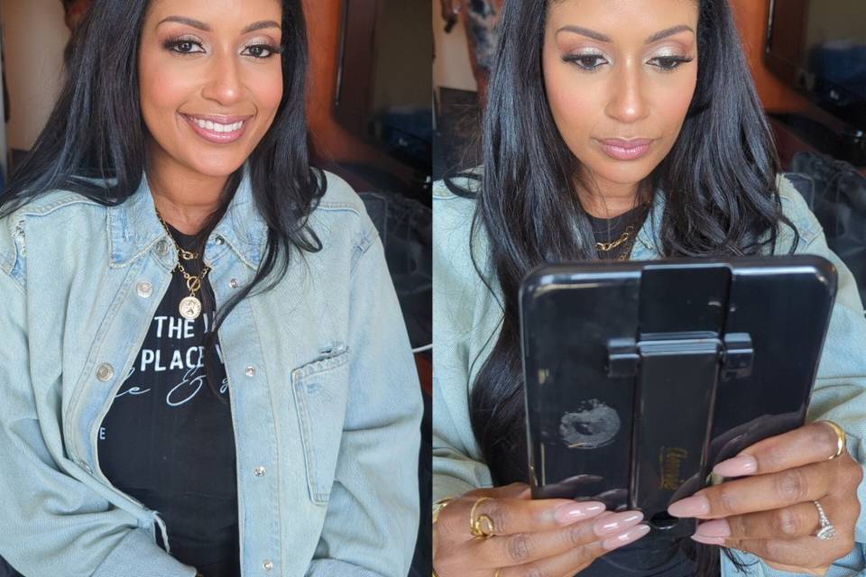 Beautiful classic makeup