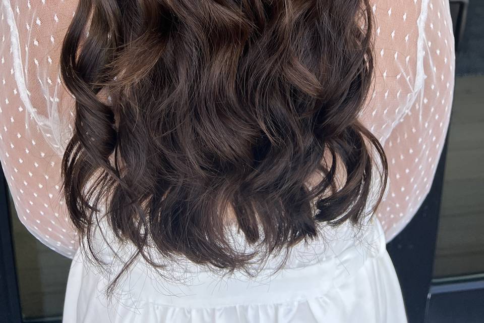 Half up