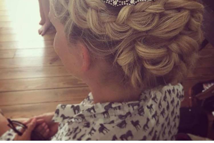 Formal styling with braid
