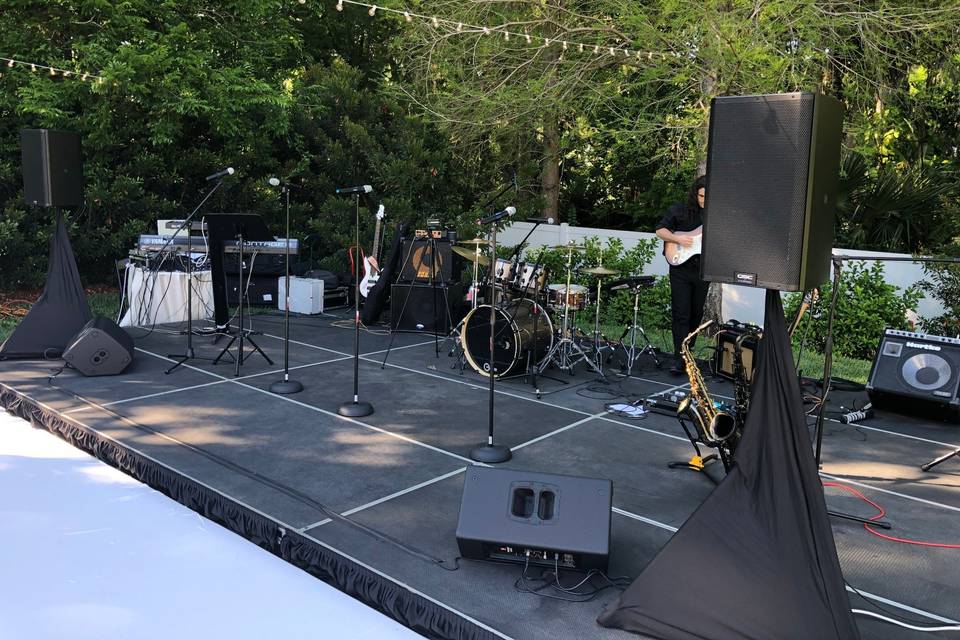 Live Band Outdoor Event