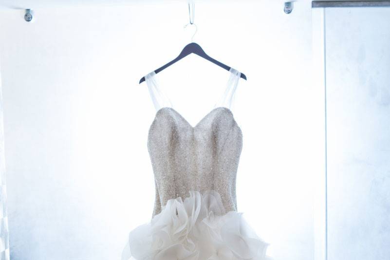 Custom Wedding Dress by Mina Olive