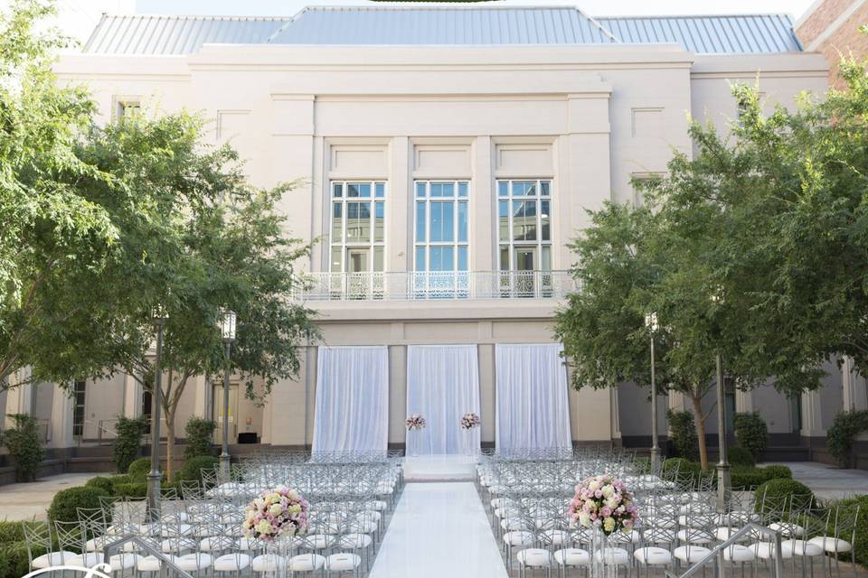 Wedding Ceremony at The Smith Center