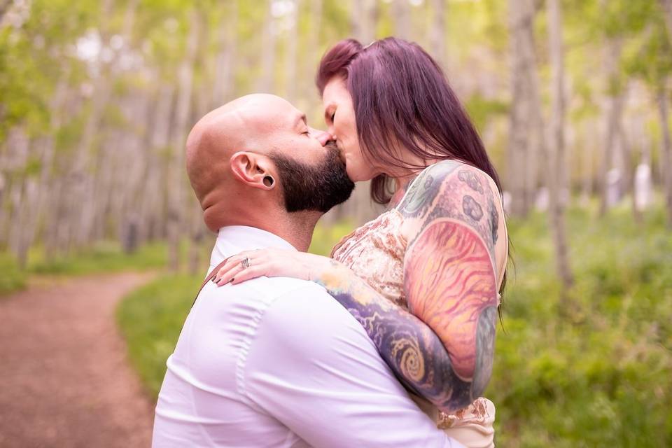 Married in Park City cemetery