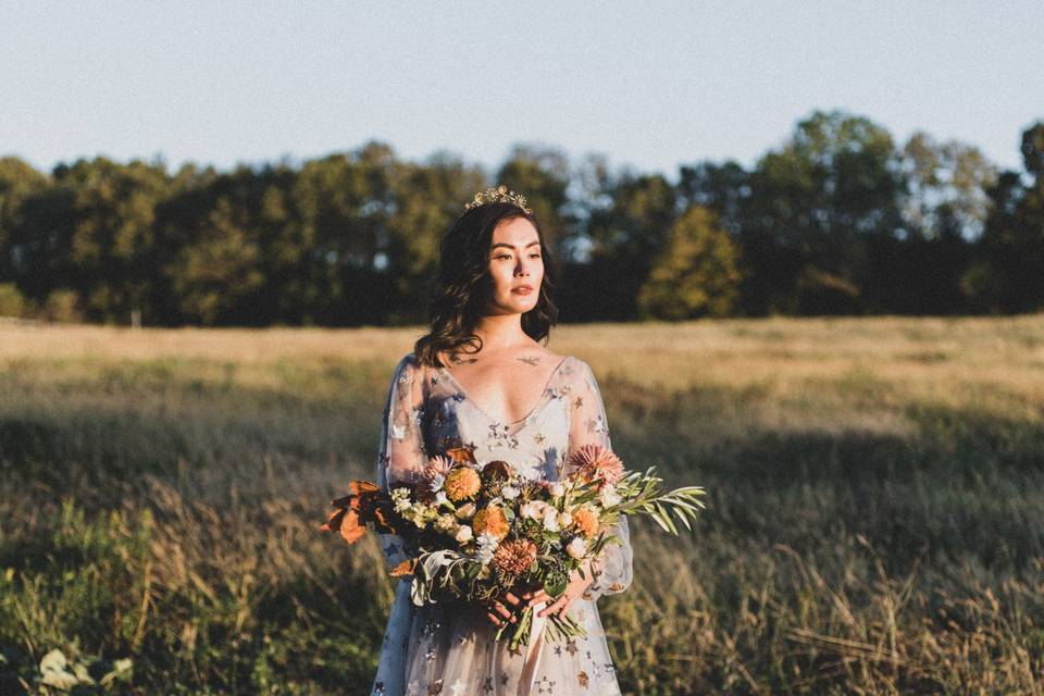 Starlight Bridal headpeice