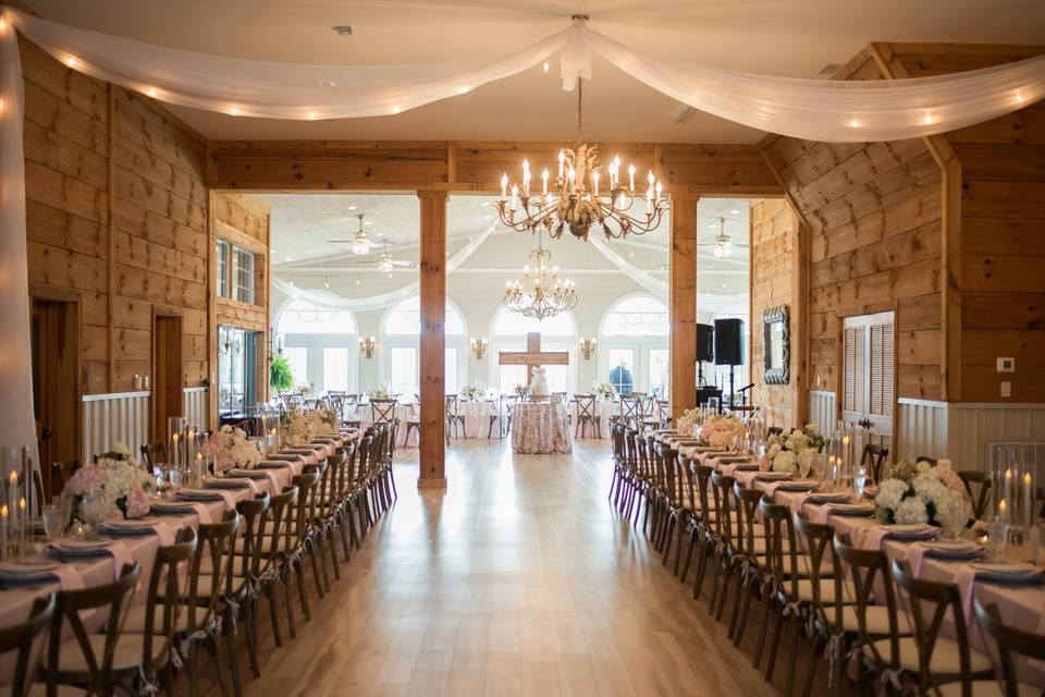 Reception hall