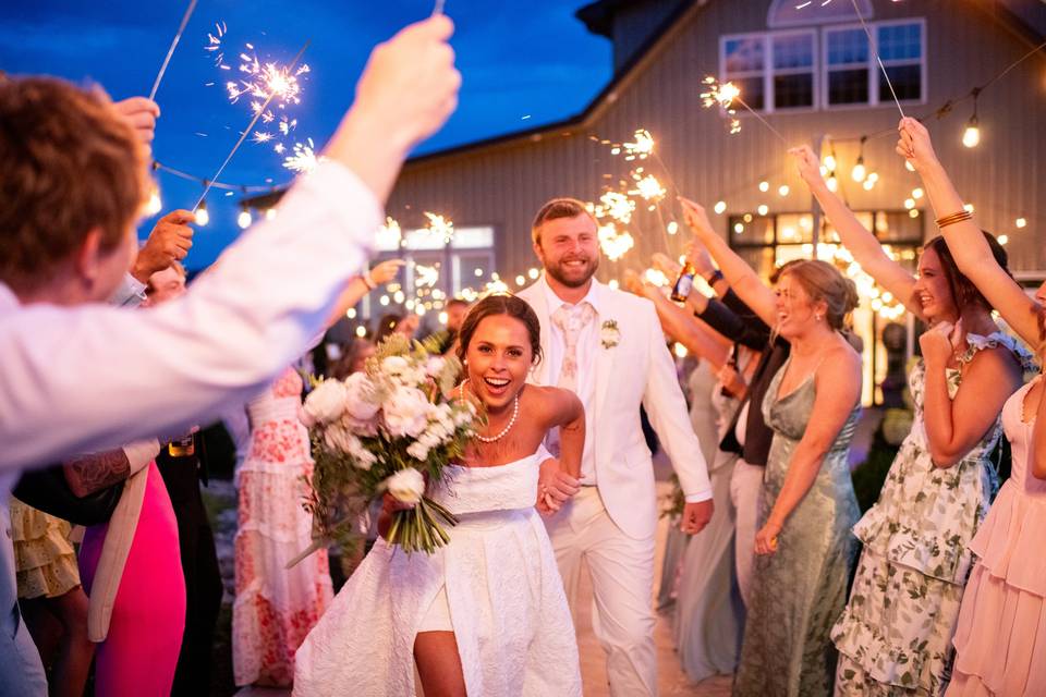 Sparkler exit
