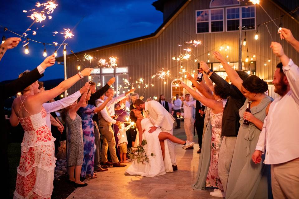 Sparkler exit