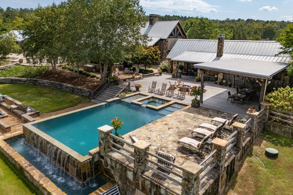 Pool area