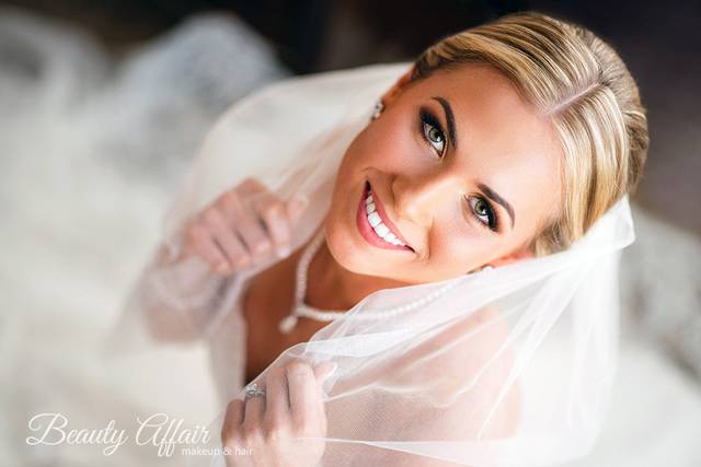Smiling bride