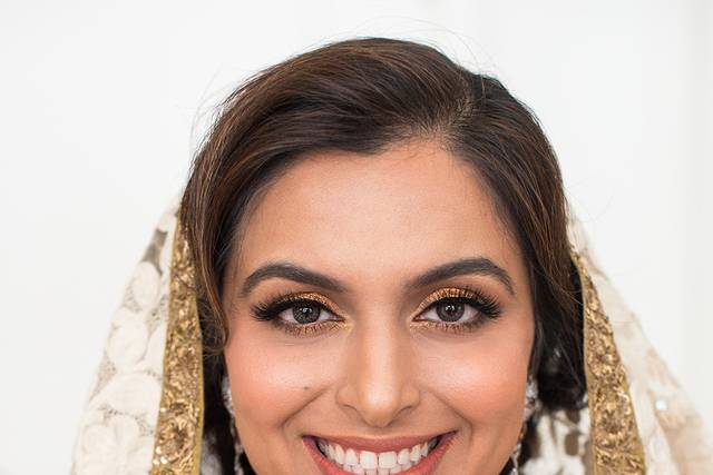 Natural makeup look