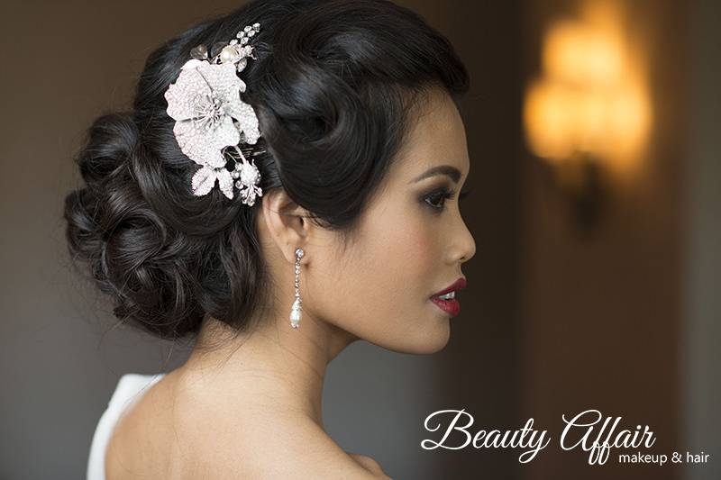 Bridal hair