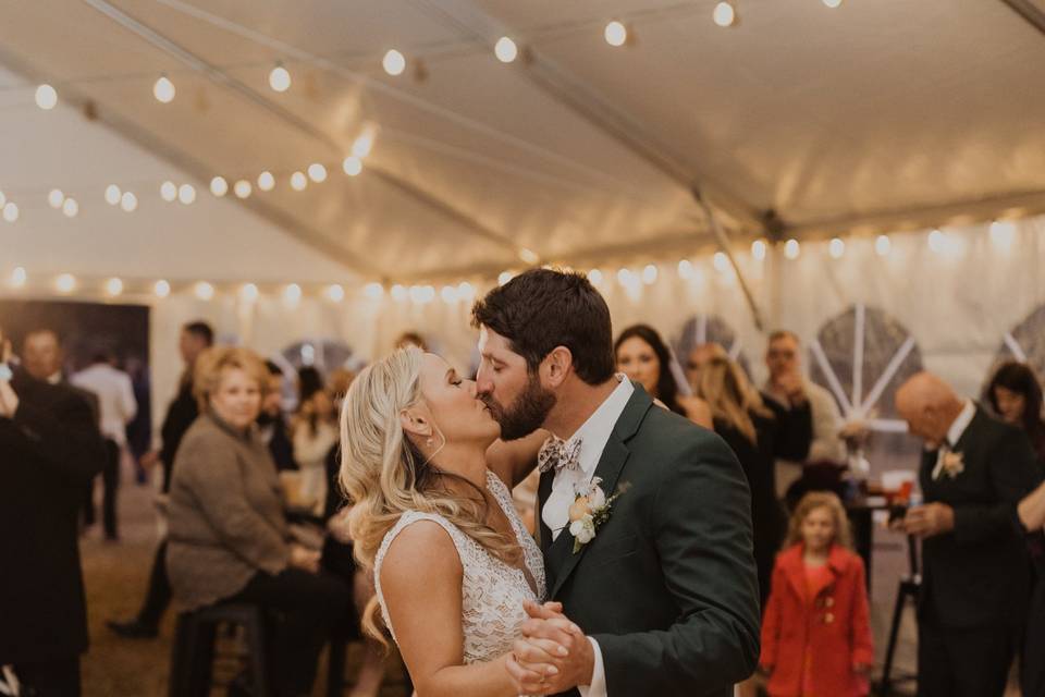 Bride and Groom Dance