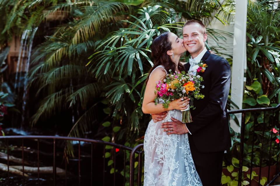 Bride and groom