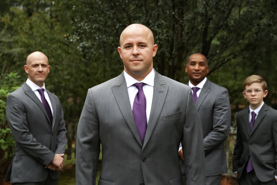 Groom and Groomsmen