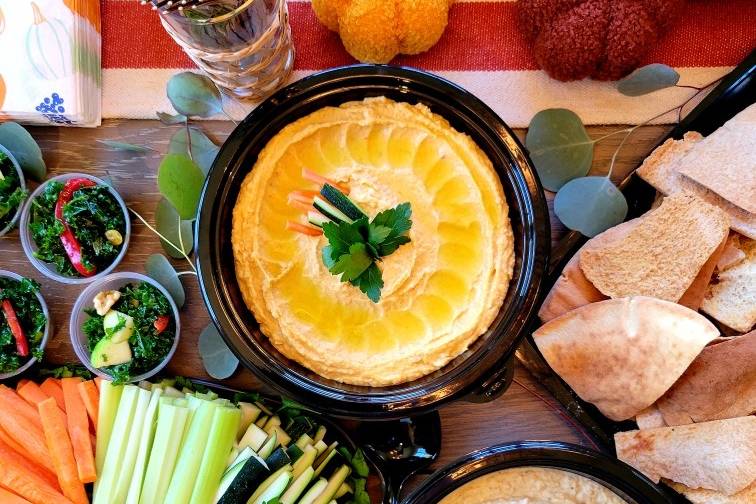 Hummus and Veggies