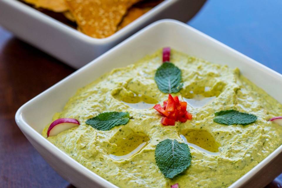 Cilantro Jalapeno Hummus