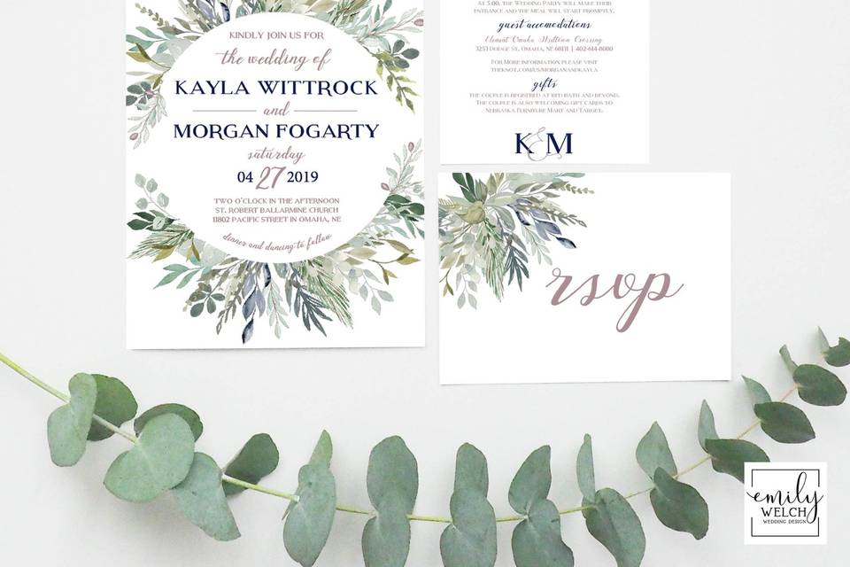 Wedding Invitation Suite