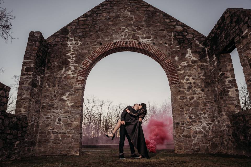 Dark & Moody Engagement