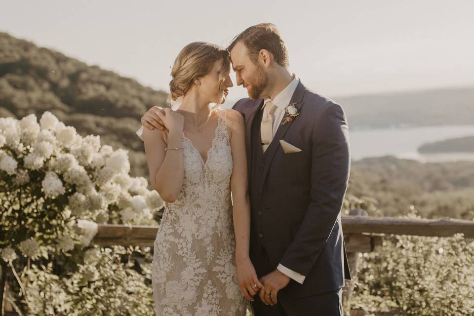 Elegant rustic wedding