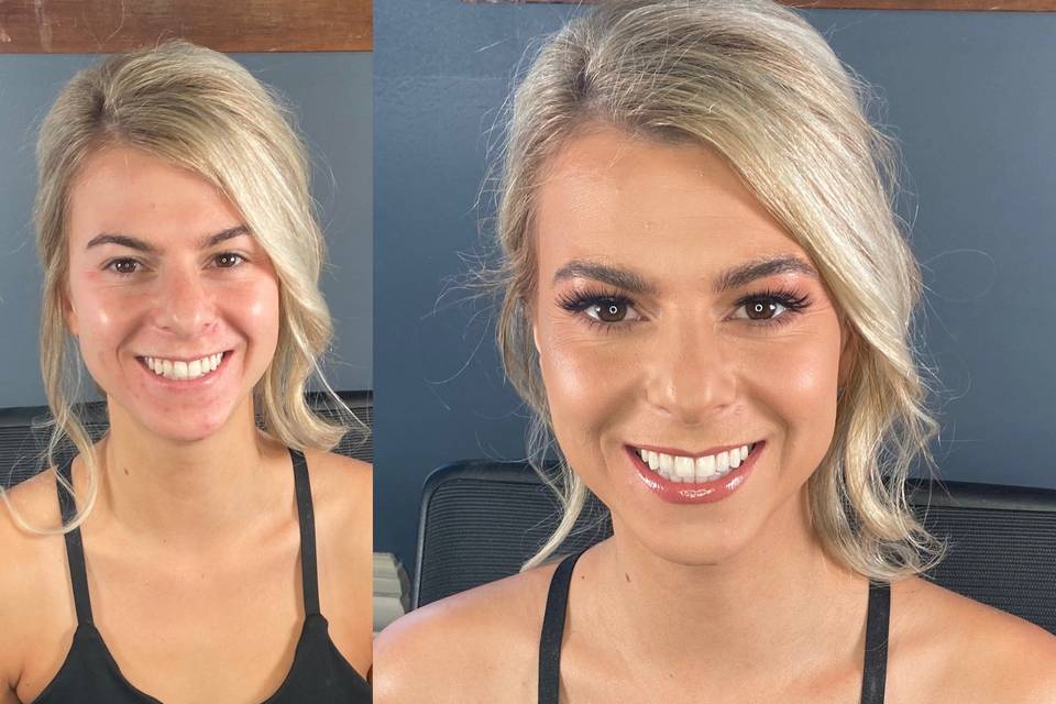 Beautiful before and after
