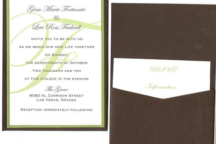 Chic Favors & Invitations