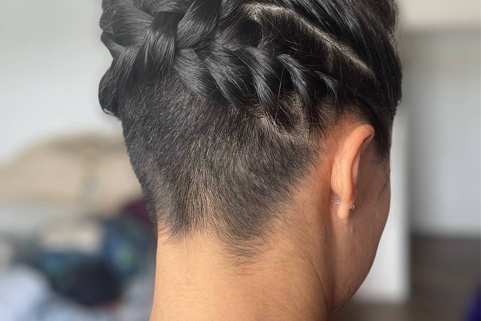 Undercut Updo