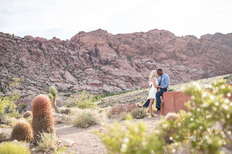 Creative couple portrait