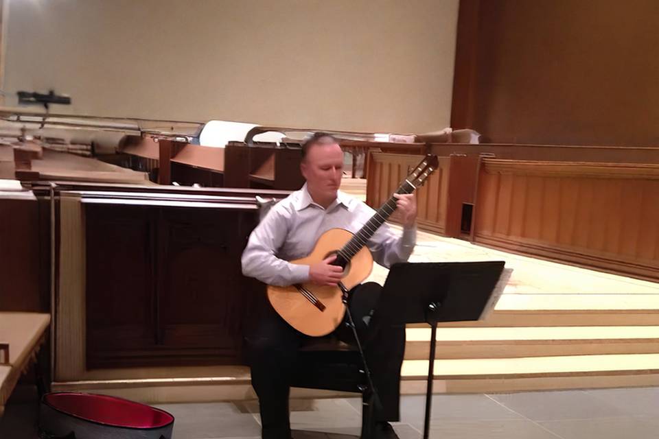 Church Solo Guitar Performance