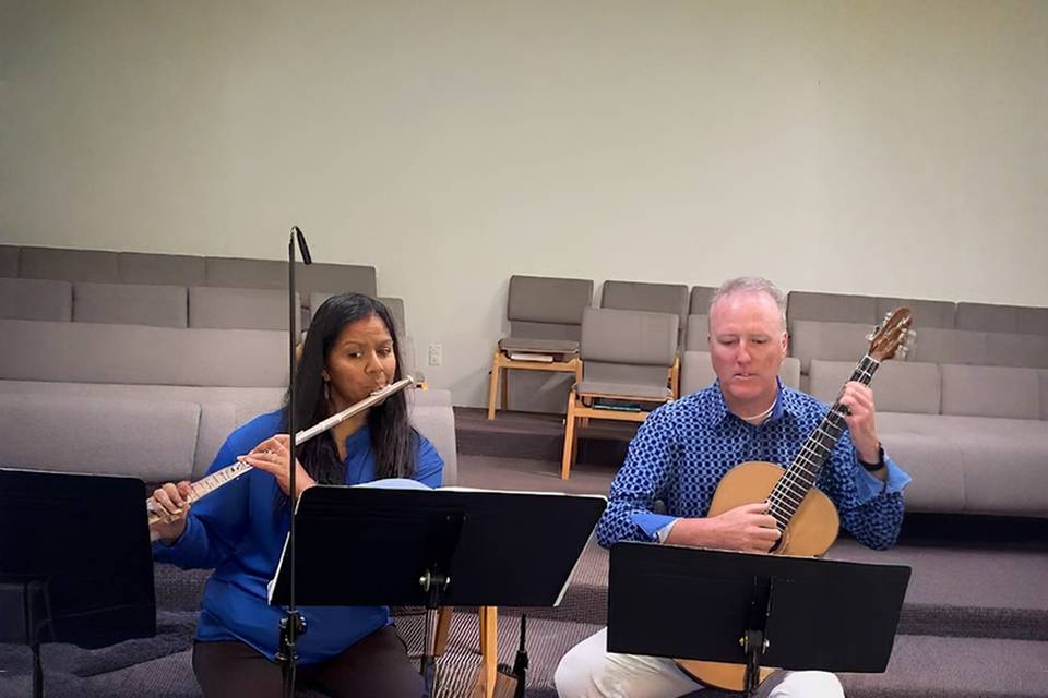 Indoor Performance with Flute