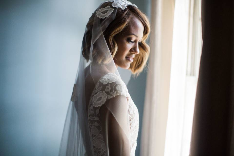 A glowing bride