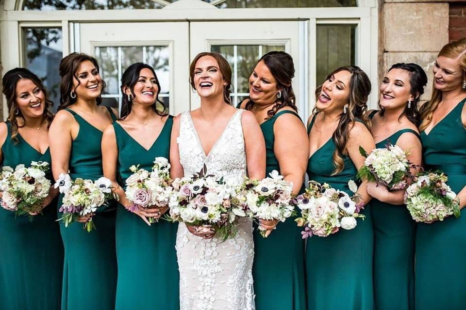 Emerald Green Bridesmaid Dress