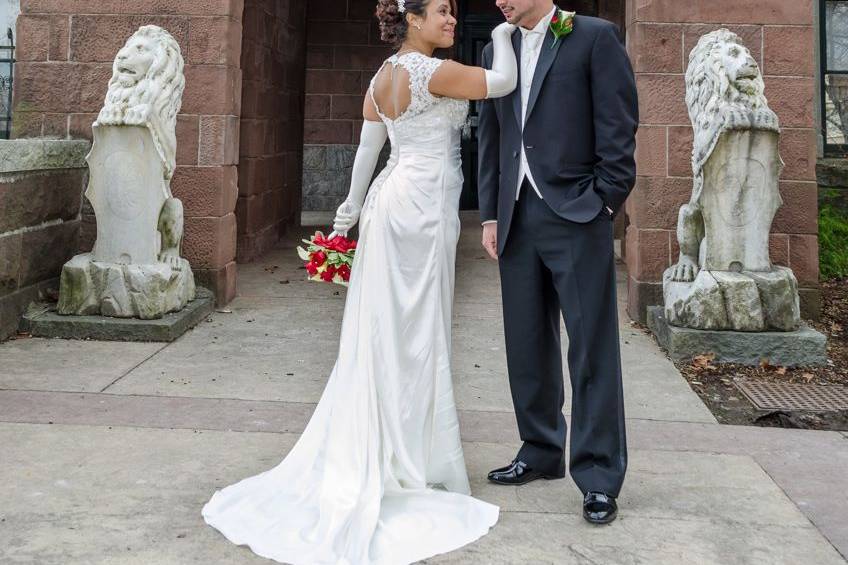 A Lambert Castle elopement