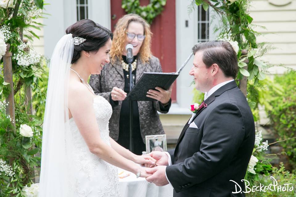 Bride and groom