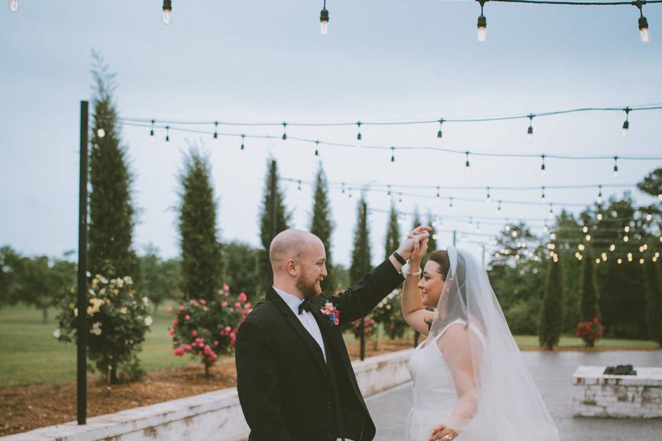 Bride and groom