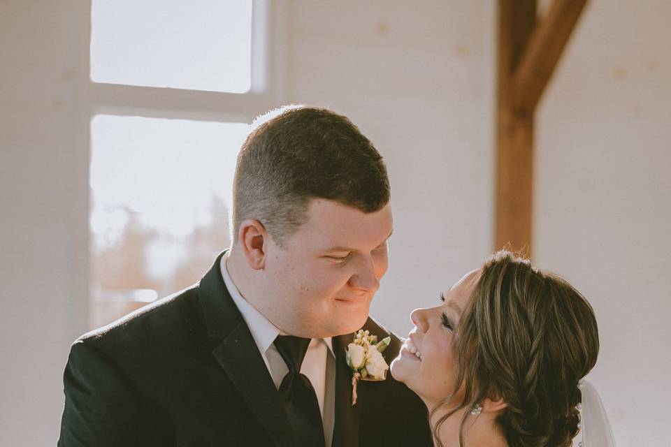 Bride and groom