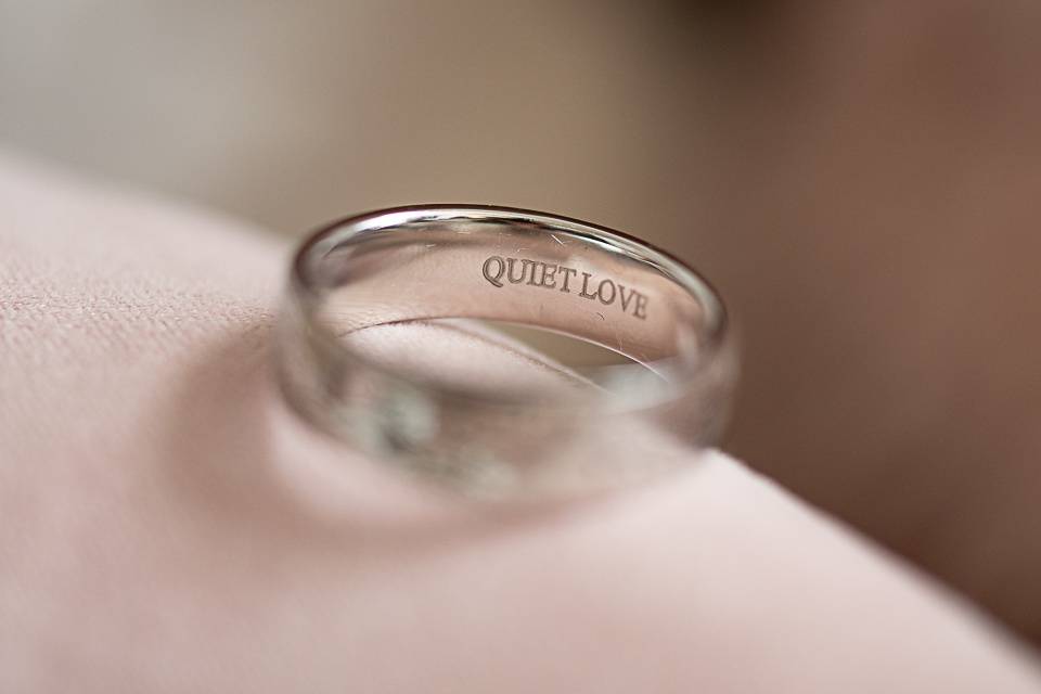 Wedding ring inscription