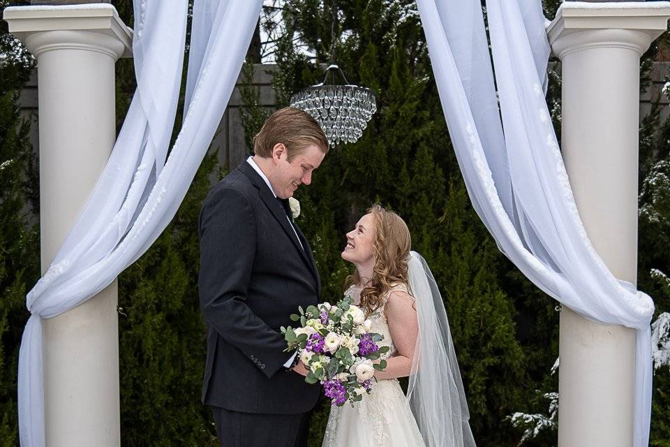 Bride and groom