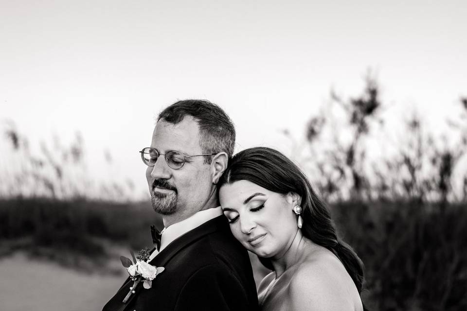 Couples beach portraits