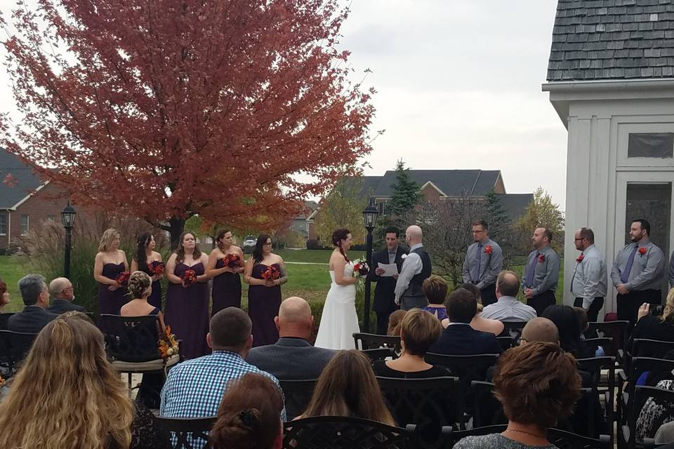 Outdoor Ceremony Fall
