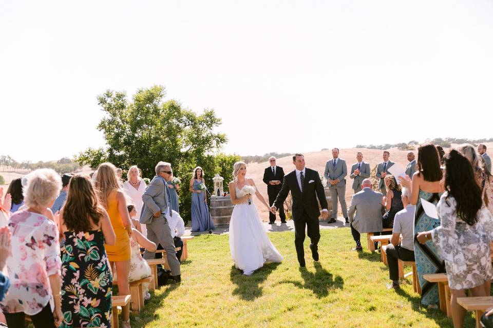 First Dance in Winery