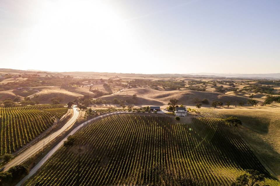 Property aerial view