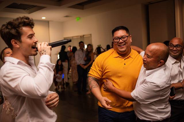 Interacting with the guests
